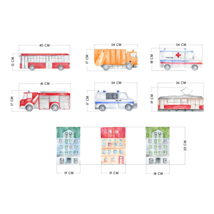 Avis Stickers set ville Mon Lit Cabane 4