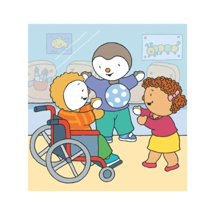 Avis Livre T'choupi a un nouveau copain NATHAN 4
