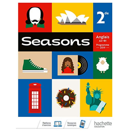 Avis Seasons 2nde - Livre Élève - Ed. 2019 Hachette Éducation 1