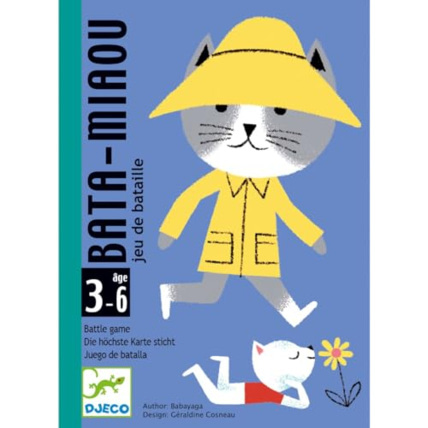 Avis Jeu de cartes Bata-Miaou DJECO 1