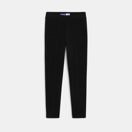 Avis Legging en jersey milano uni noir fille OKAIDI 1