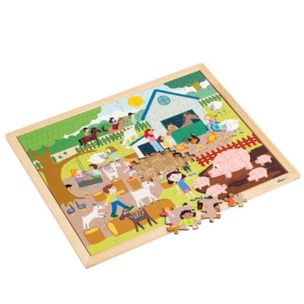 Avis Puzzle en bois Au zoo Educo 1