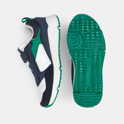 Avis Running dadshoes lacets et scratch blanc garçon OKAIDI 4