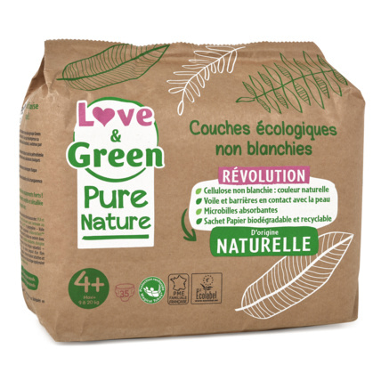 Avis Couches écologiques Love & Green Pure Nature Love & Green 5