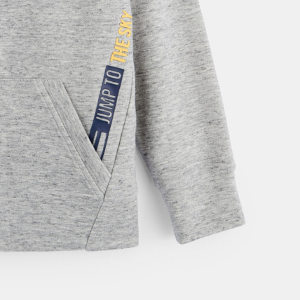 Avis Sweat-shirt à capuche gris garçon OKAIDI 3