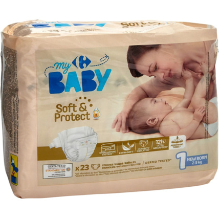 Avis Couches Soft & Protect MY CARREFOUR BABY 2