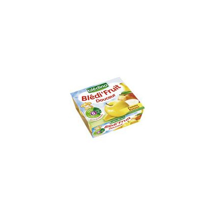 Avis COMPOTINES Douceur pommes bananes 4x100 g des 6 mois Blédina 1