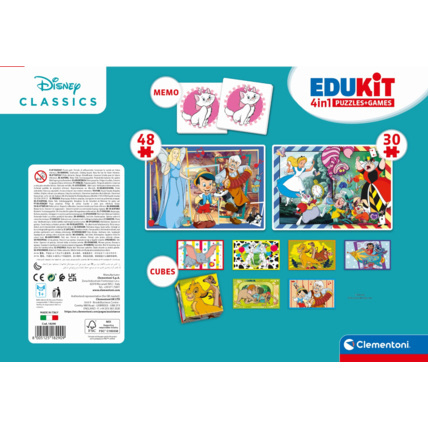 Avis Edukit 4 en 1 - Disney Classic Clementoni 3