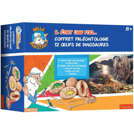 Avis Coffret paléontologie - Il était une fois l'homme - 12 œufs dinosaures UPYAA 1