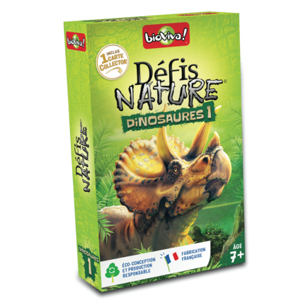 Avis Jeu éducatif Défis Nature - Dinosaures 1 - version 2022 BIOVIVA 1