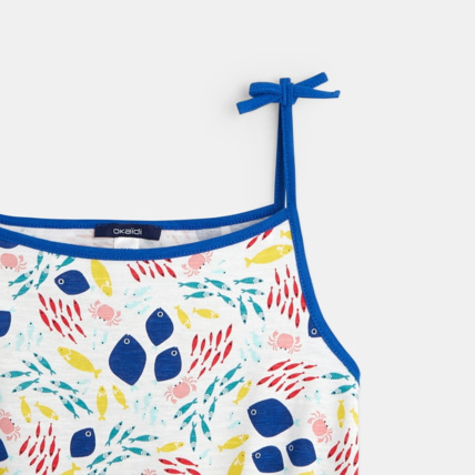 Avis Combishort en jersey imprimé fille OKAIDI 4