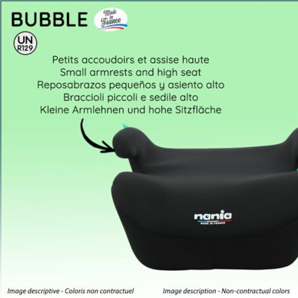 Avis Rehausseur siège auto enfant ceinturé BUBBLE  Nania 4