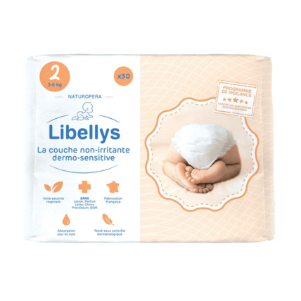 Avis Couches non-irritantes dermo-sensitive Libellys 2