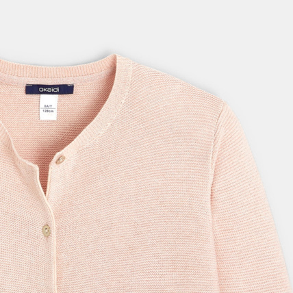 Avis Gilet irisé rose fille OKAIDI 2