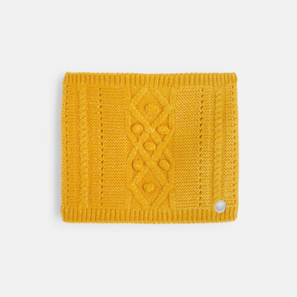 Avis Snood torsadé fantaisie beige fille OKAIDI 1