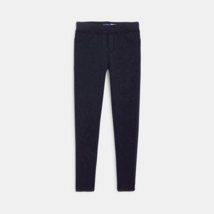 Avis Jegging chaud et pailleté bleu fille OKAIDI 2