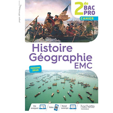 Avis Histoire-Géographie-EMC 2de Bac Pro - Livre élève consommable - Éd. 2019 Hachette Éducation 1