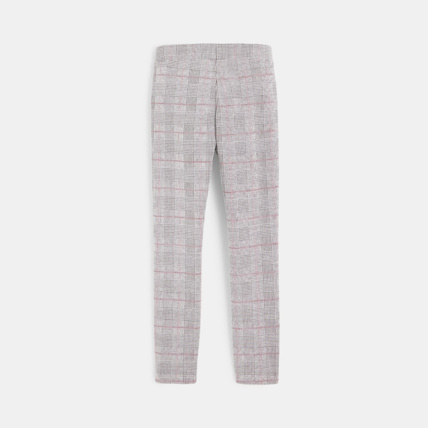 Avis Jegging à carreaux rose fille OKAIDI 3