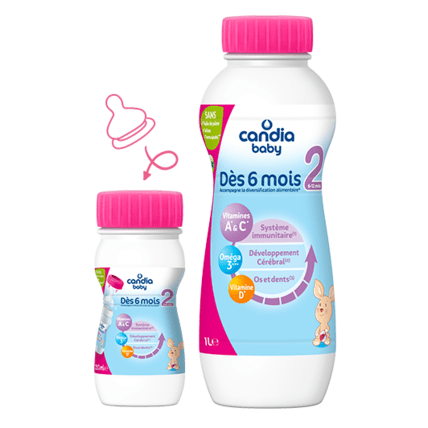 Avis Lait 2ème âge CANDIA 2