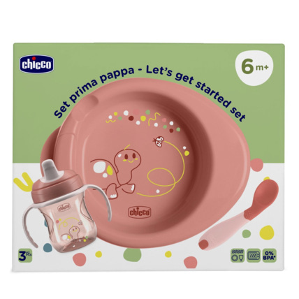 Avis Coffret repas assiette + tasse + cuillère - 6m+ Chicco 2