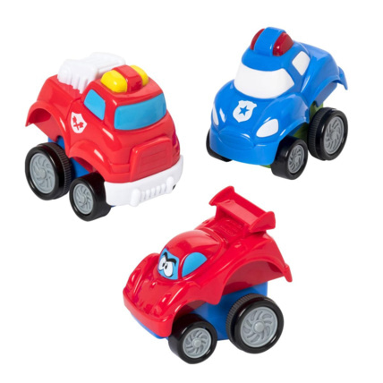 Avis Set de 3 voitures press and go Oxybul 1