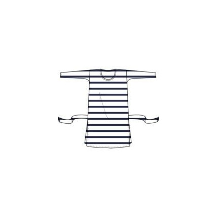 Avis Tunique ceinturée manches longues Marinière Future Maman  Petit Bateau 1