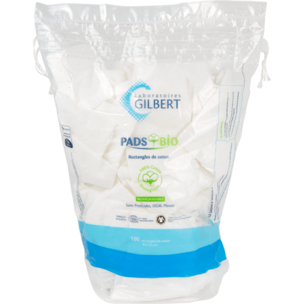 Avis Pads en coton BIO LABORATOIRES GILBERT 1