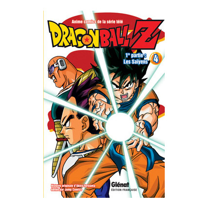 Avis Dragon Ball Z - 1re partie - Tome 4 - Les Saïyens GLENAT 1