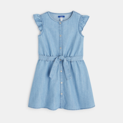 Avis Robe courte en jean bleue fille OKAIDI 2
