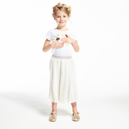 Avis Jupe tutu en tulle plumetis blanche fille OKAIDI 1