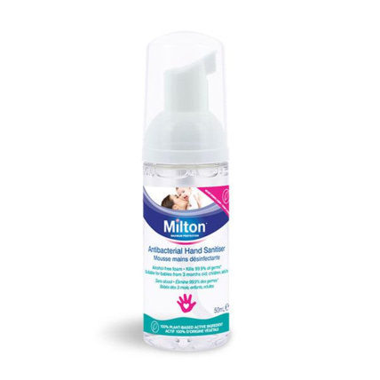 Avis Mousse mains désinfectante MILTON 1