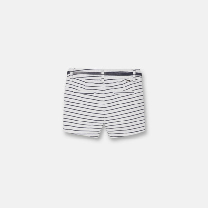 Avis Short chino imprimé bleu fille OKAIDI 2