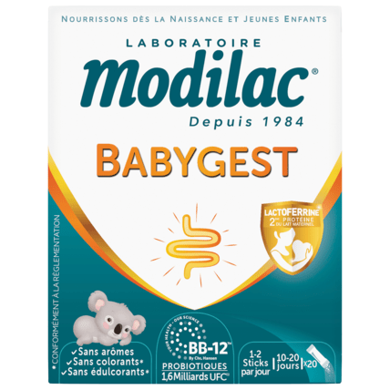 Avis Complément alimentaire Babygest Modilac 1