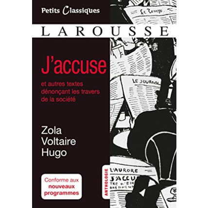 Avis "J'accuse" et autres textes citoyens LAROUSSE 1