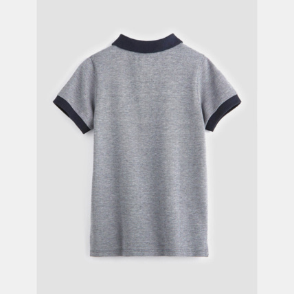 Avis Polo en coton piqué bleu garçon OKAIDI 2