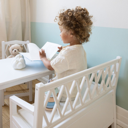 Avis Banc de rangement enfant Harlequin Cam Cam Copenhagen 4