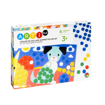 Avis Atelier gommettes à coller animaux Oxybul 1