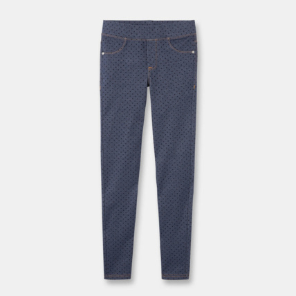 Avis Jeggings à pois bleu fille OKAIDI 1