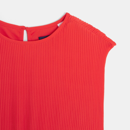 Avis Robe plissée rouge fille OKAIDI 2