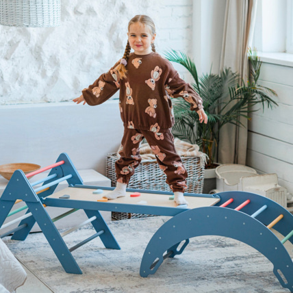 Avis Ensemble triangle de Pikler Lou avec rampe et arche d'escalade Montessori Mon Mobilier Design 3