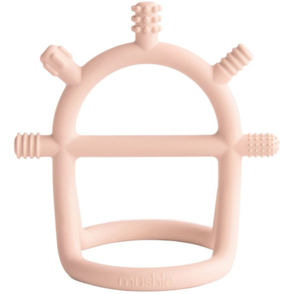 Avis Jouet de dentition en silicone No Drop Blush MUSHIE 1