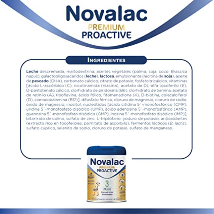 Avis Proactive 3 – Préparation lait de croissance Novalac 4