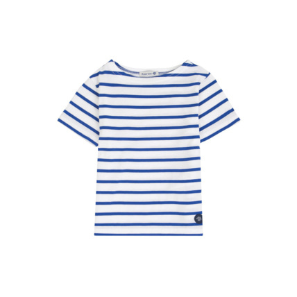 Avis Marinière enfant - coton léger - Blanc/Etoile ARMOR-LUX 1