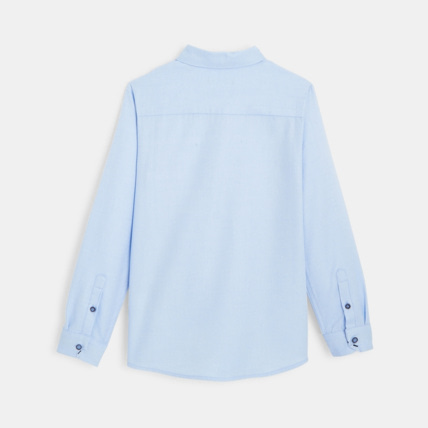 Avis Chemise coton fantaisie et noeud papillon bleue garçon OKAIDI 3