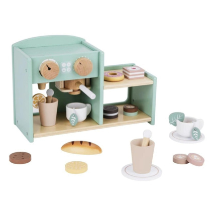 Avis Machine à café et boutique en bois elineli 1