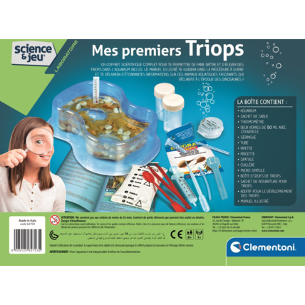 Avis Mes premiers triops Clementoni 3