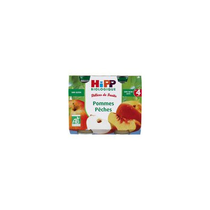 Avis Pommes Pêches 190 g dès 4 mois HIPP 1