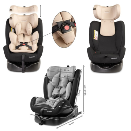 Avis Siège-auto pivotant 360° Mokki CARETERO 2