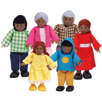 Avis Famille de 6 poupées en bois HAPE 1