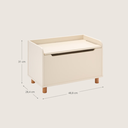 Avis Coffre à jouets Lune Petite Amélie 3